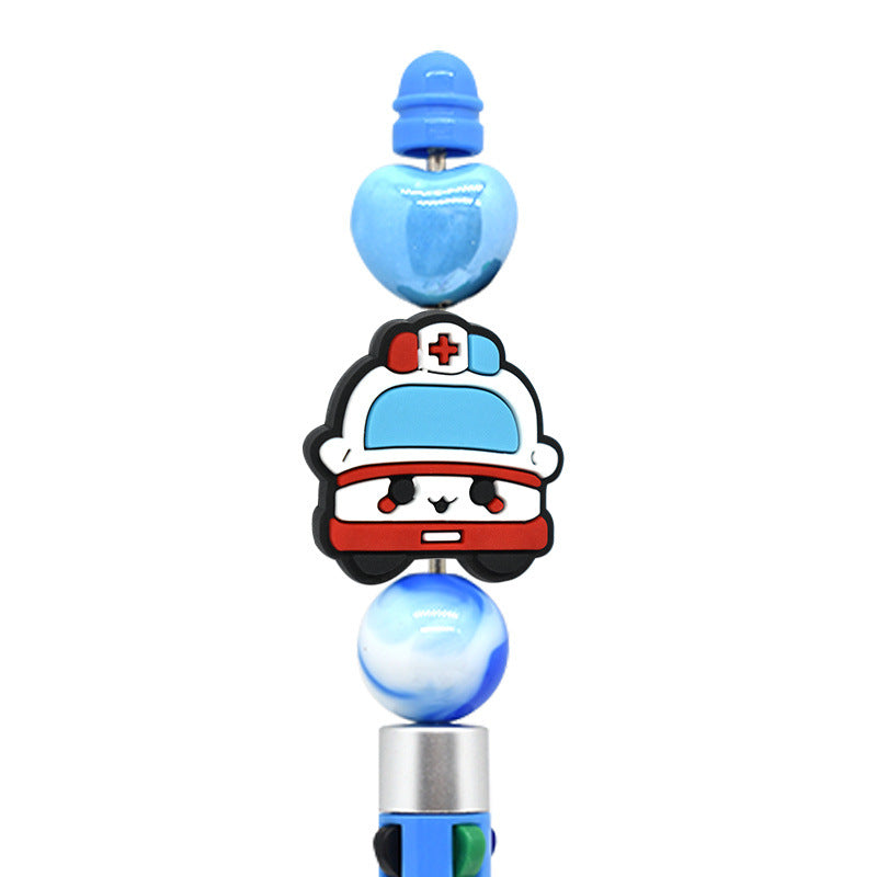 Wholesale Random 100pcs/pack  Medical Cartoon Beads Focal Beads