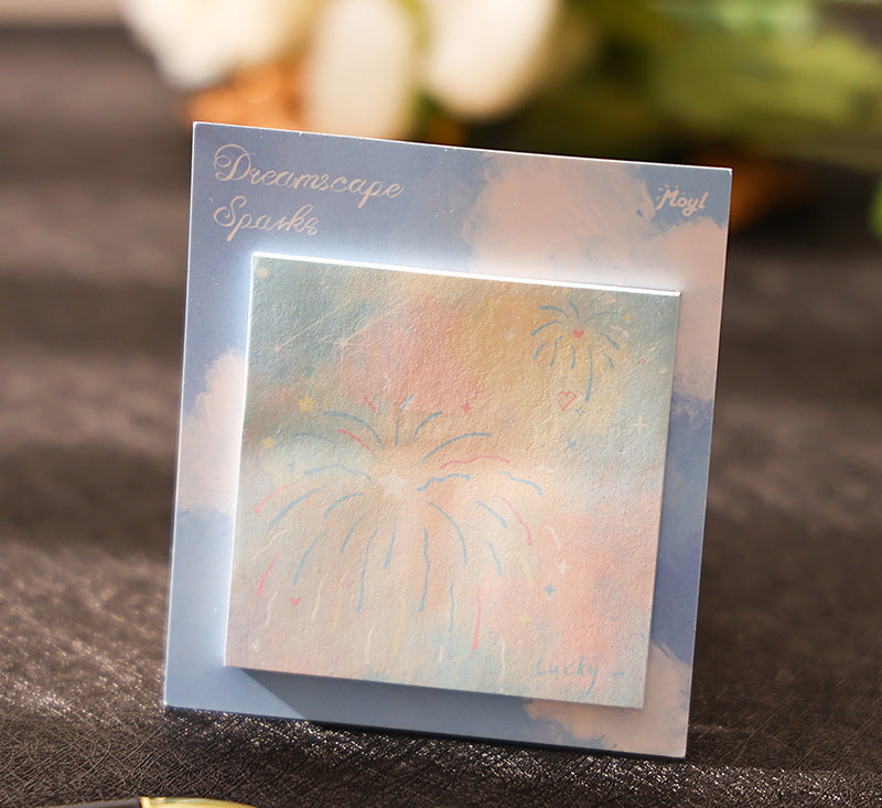 Wholesale Colorful Flame Sticky Notes