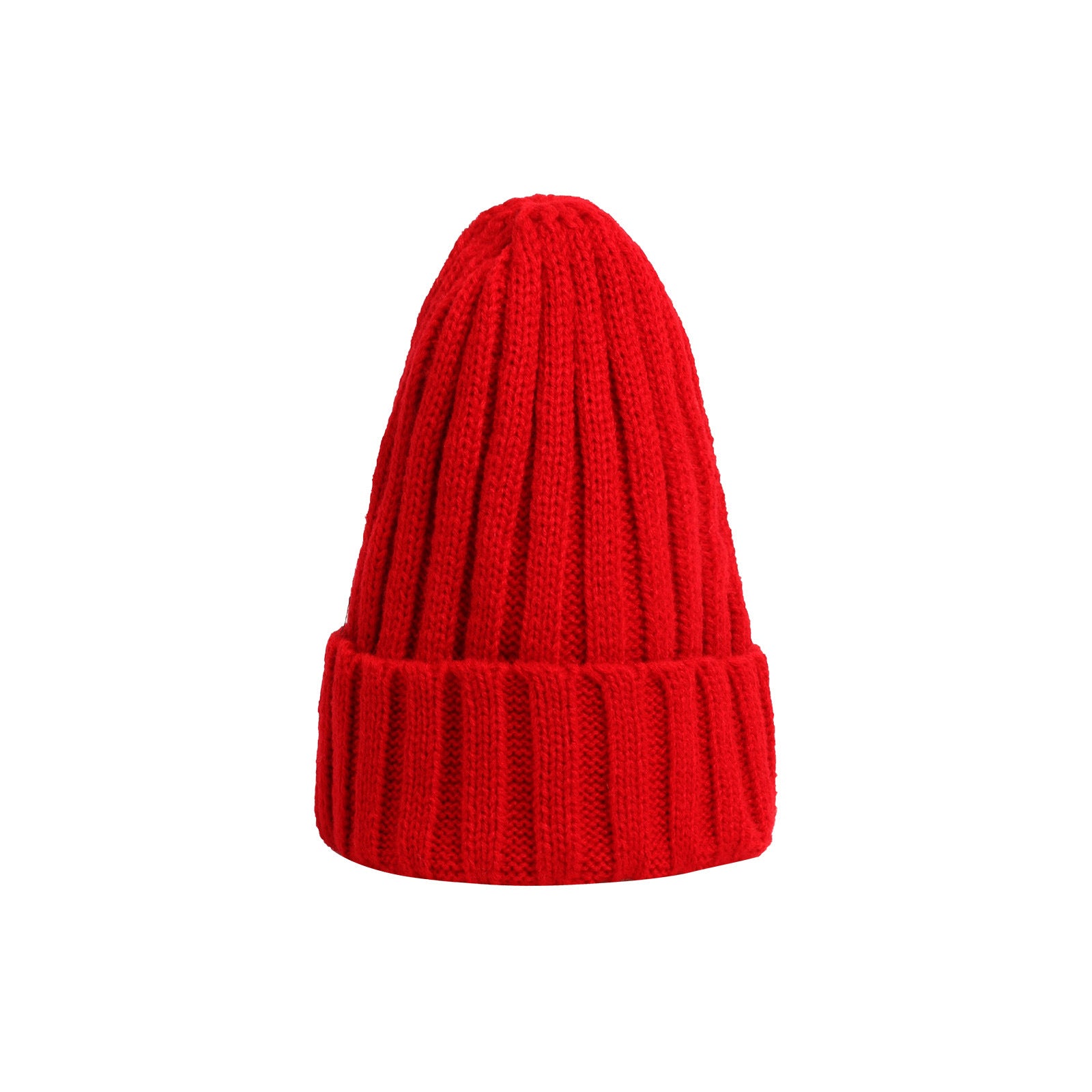 Wholesale Autumn and Winter Wool Hats, Curled Brim Hats, Warm Knitted Hats