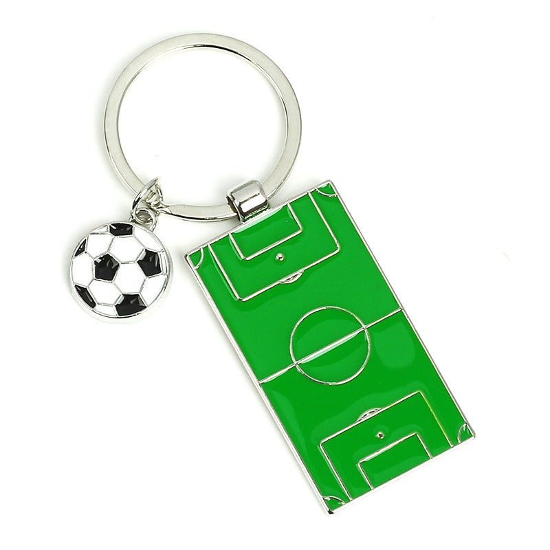 Wholesale Football Basketball Painted Metal Bottle Opener Keychain