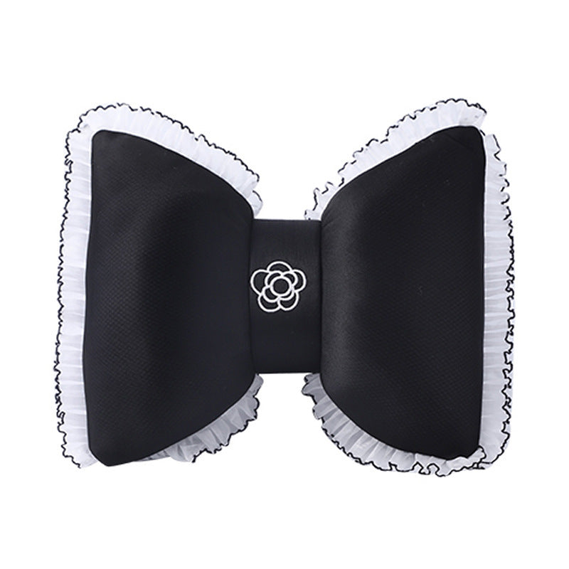 Wholesale Ice Silk Camellia Flower Car Breathable Single Seat Cushion