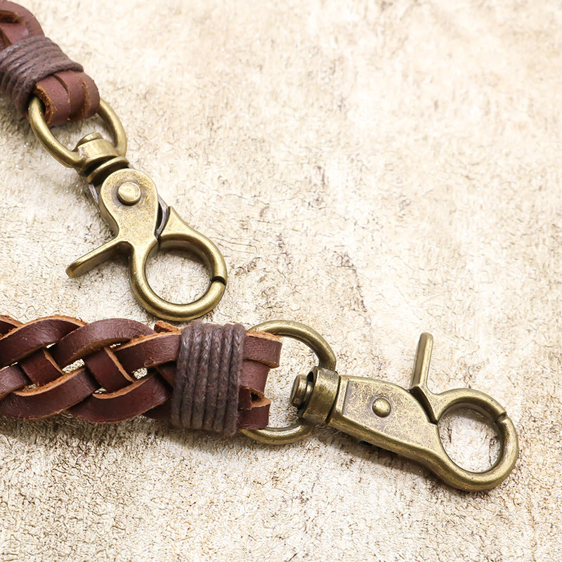 Wholesale Woven Cowhide Pants Chain