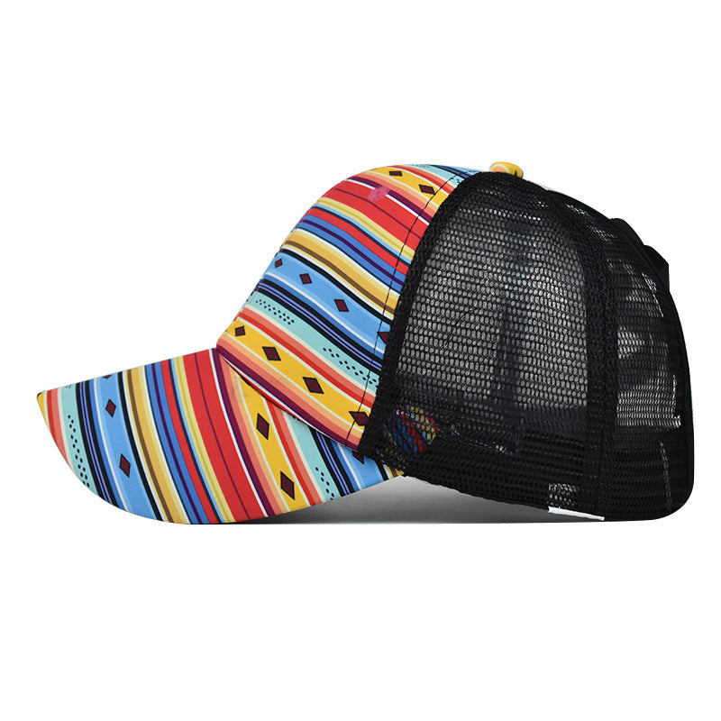 Capitaciones de béisbol impresas de algodón al porcera al porcera