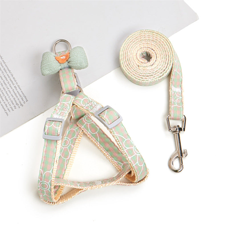 Wholesale Daisy Bow Cat Harness Leash