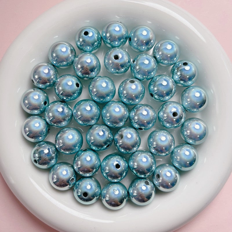 Cuentas acrílicas de agujero recto de láser/láser de láser al por mayor