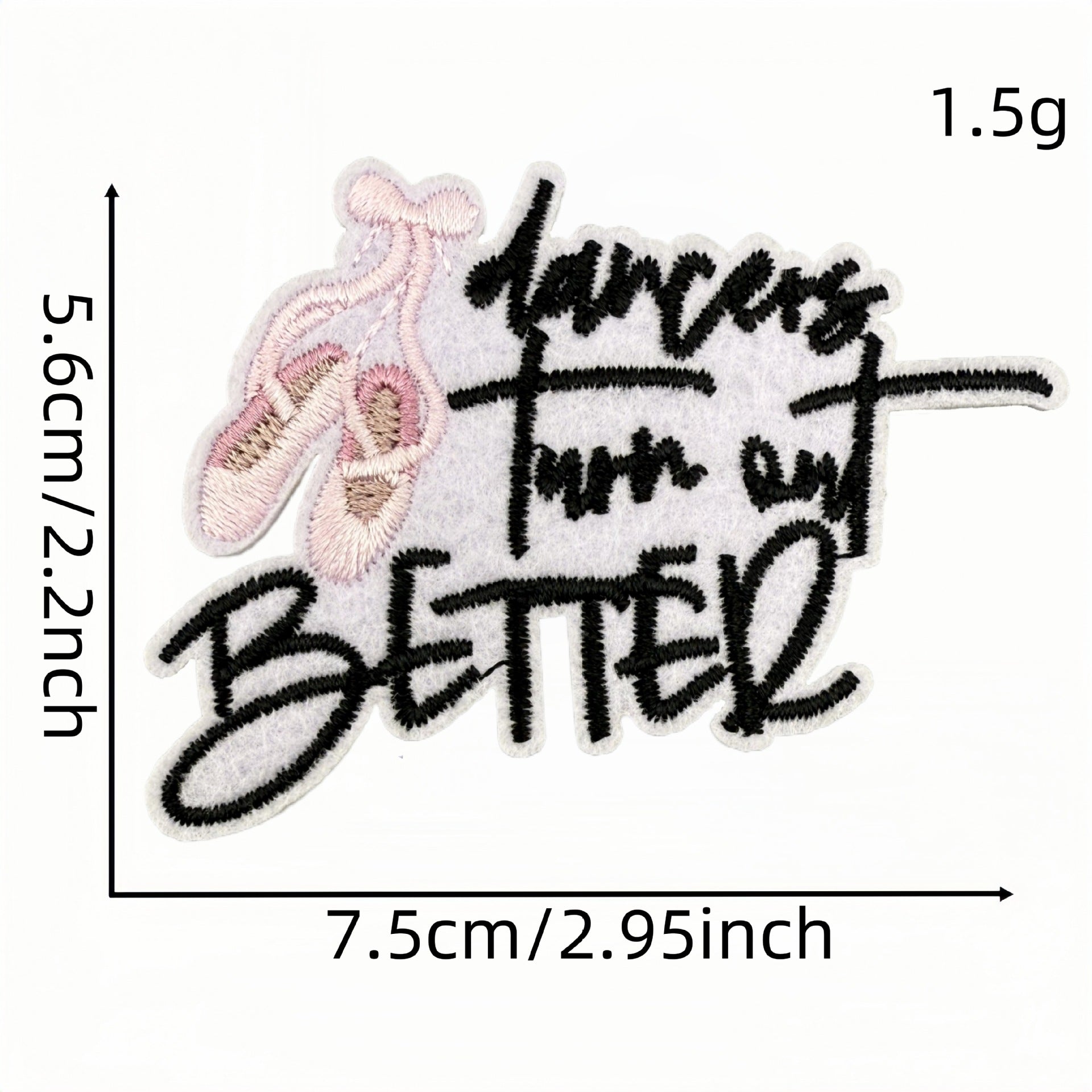 Wholesale Colorful Graffiti Cartoon Ballet Dance Girl DIY Patches