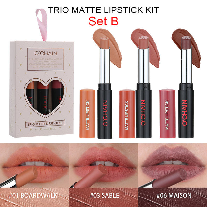 Wholesale Matte velvet matte long-lasting non-fading non-stick cup moisturizing lip balm