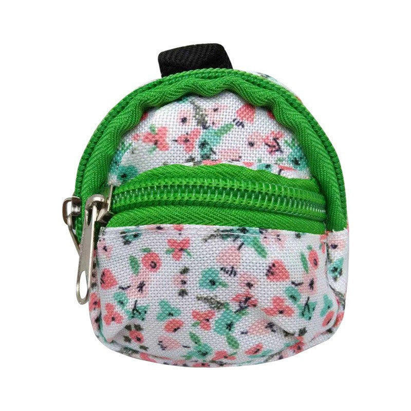 Wholesale Change bag 8cm small schoolbag Doll Accessories