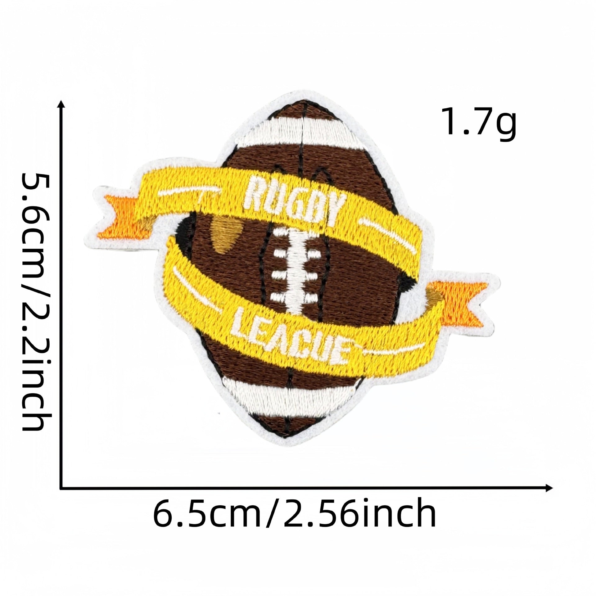 Wholesale Rugby Embroidered Patches Sports Series