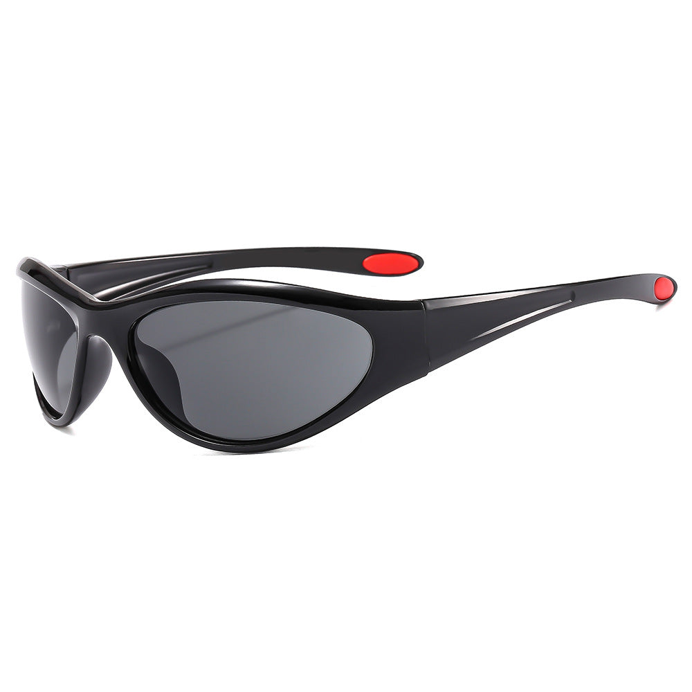 Wholesale Y2K Futuristic Cycling Sports PC Sunglasses