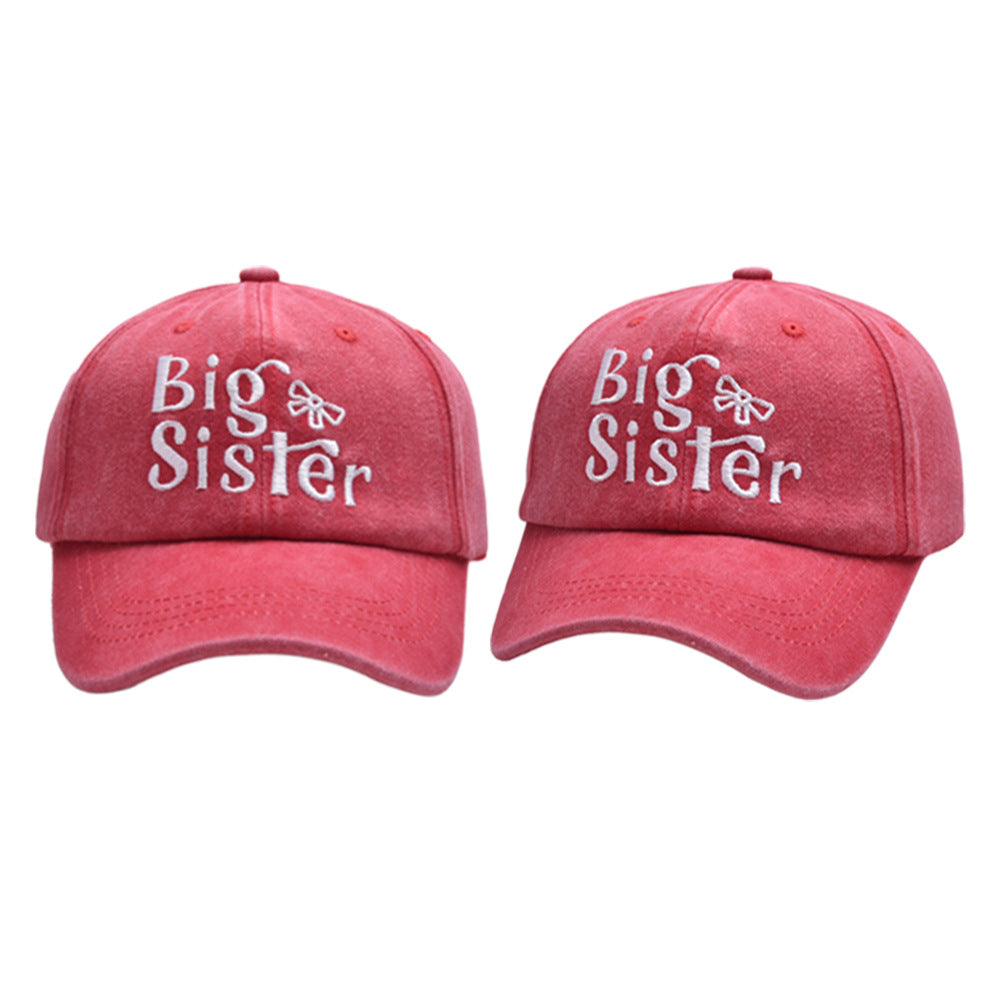 Wholesale Cotton Children's Cartoon Letter Bow Baseball Hat