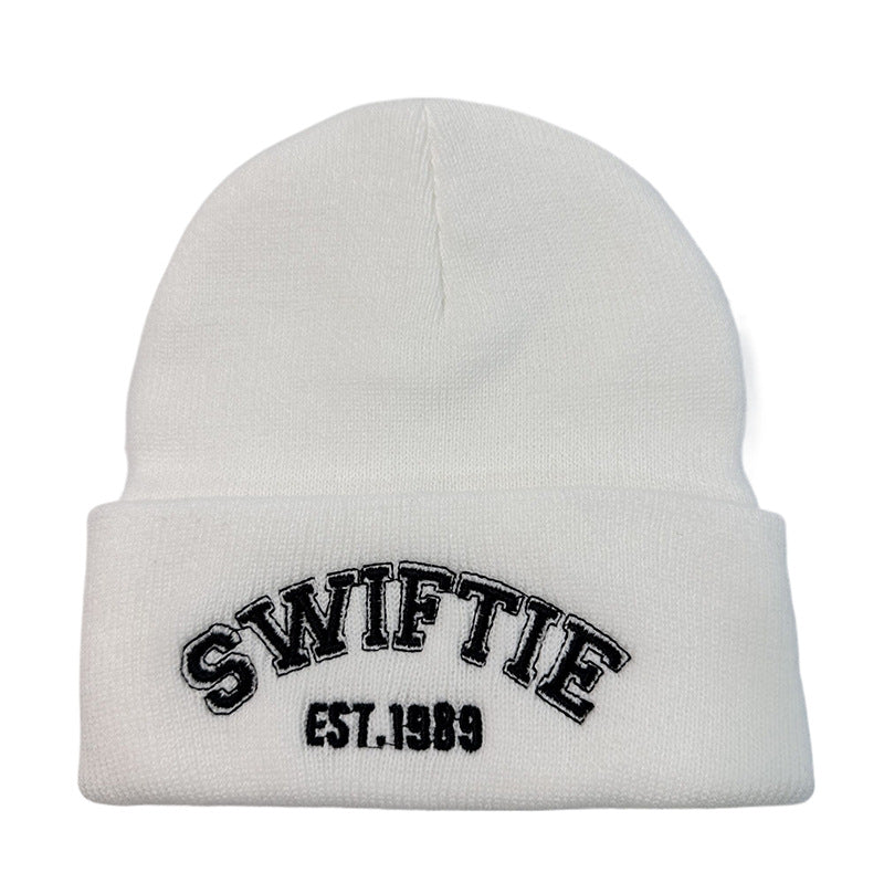 Wholesale Embroidered 1989 Letter Beanie