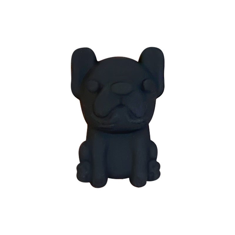 Wholesale 10pcs New cross-border 3d puppy animal silicone beads cartoon baby pacifier chain beads