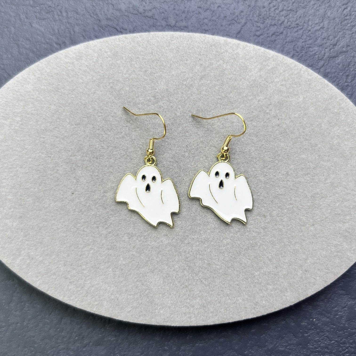 Wholesale Halloween Simple Fashion Ghost Pumpkin Spider Witch Spoof Earrings