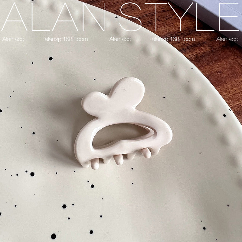 Wholesale Cute Little Rabbit Ears Butterfly Small Acetate Hair Clips