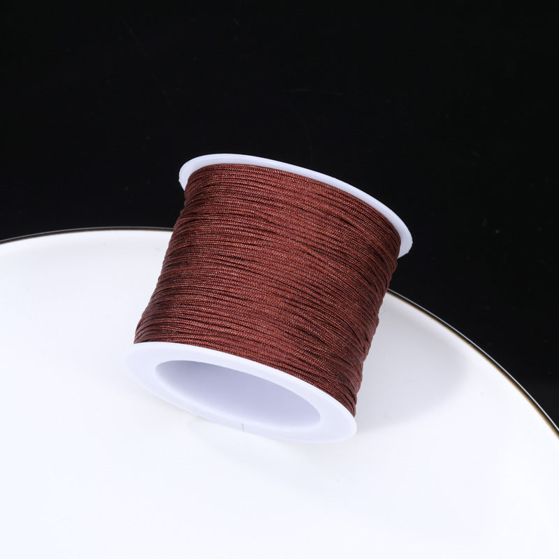 Wholesale 72 Size Jade Line 50 Meters Diy Line Hand-woven Jewelry Cord Accessories