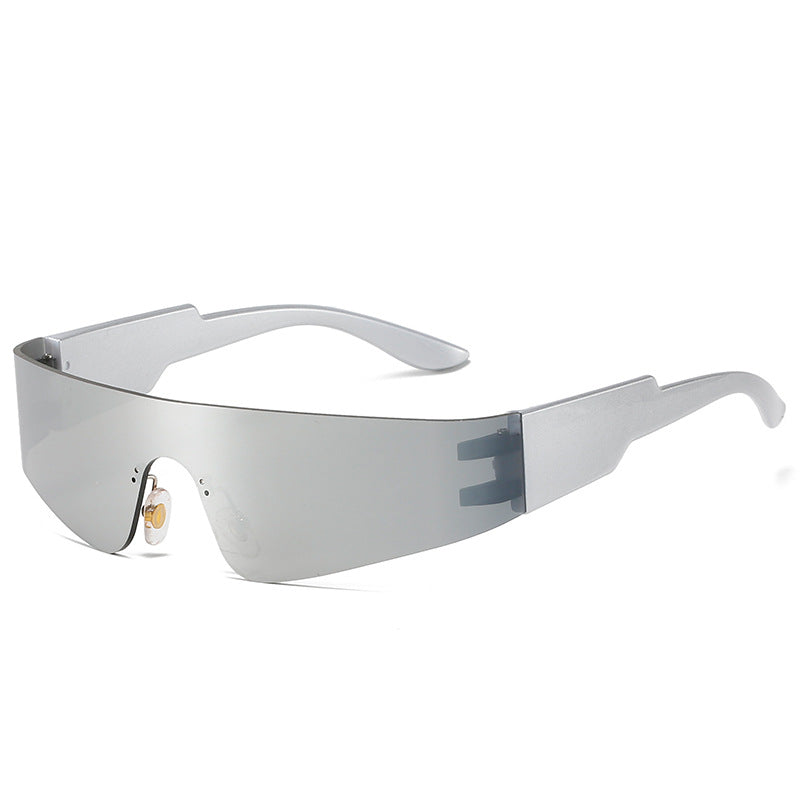 Wholesale PC Frameless Monolithic Sports Sunglasses