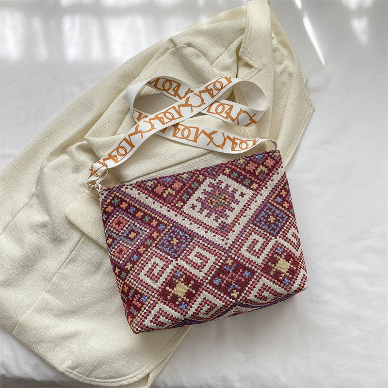 Wholesale Polyester Ethnic Messenger Bag