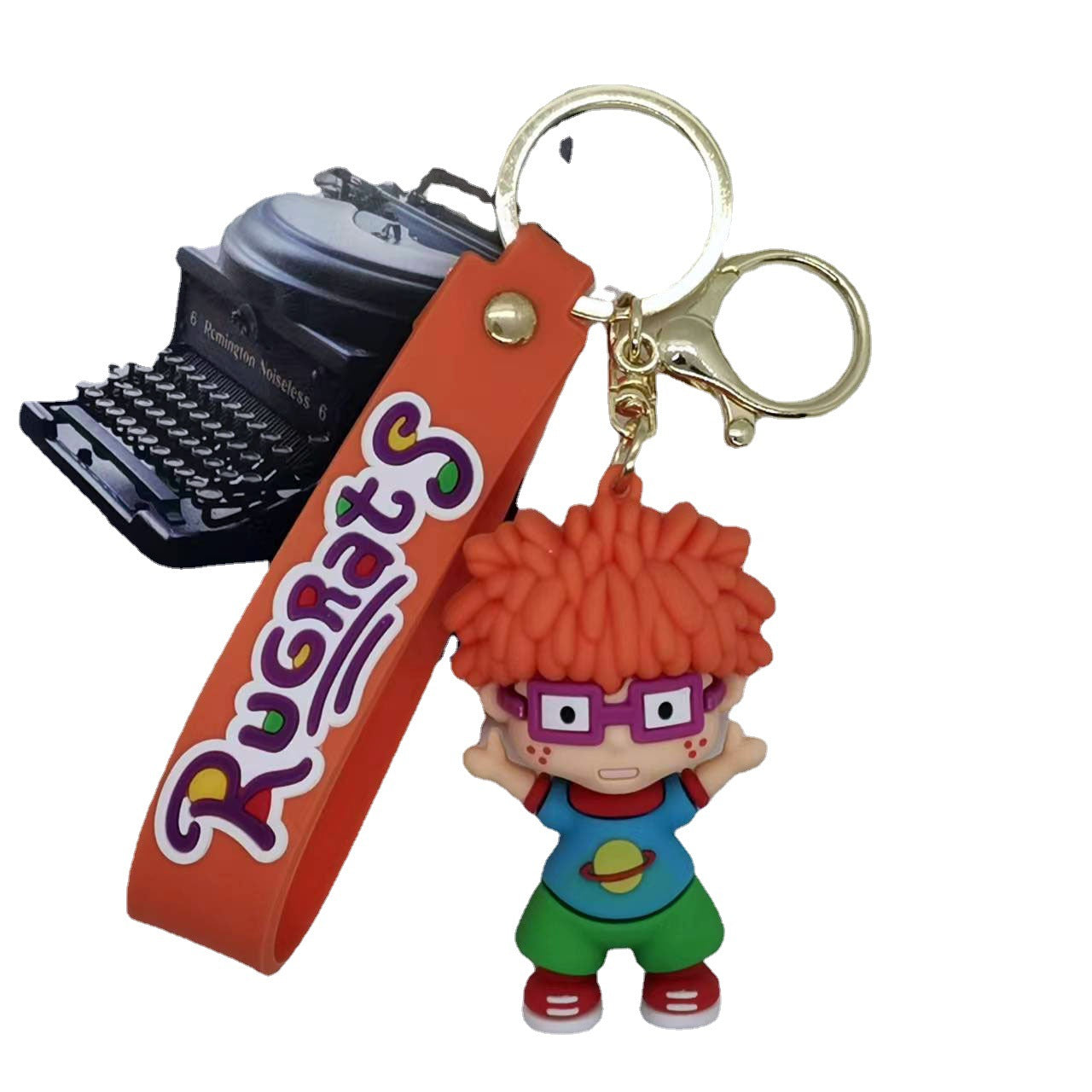 Wholesale creative cartoon modern primitive keychain pendant
