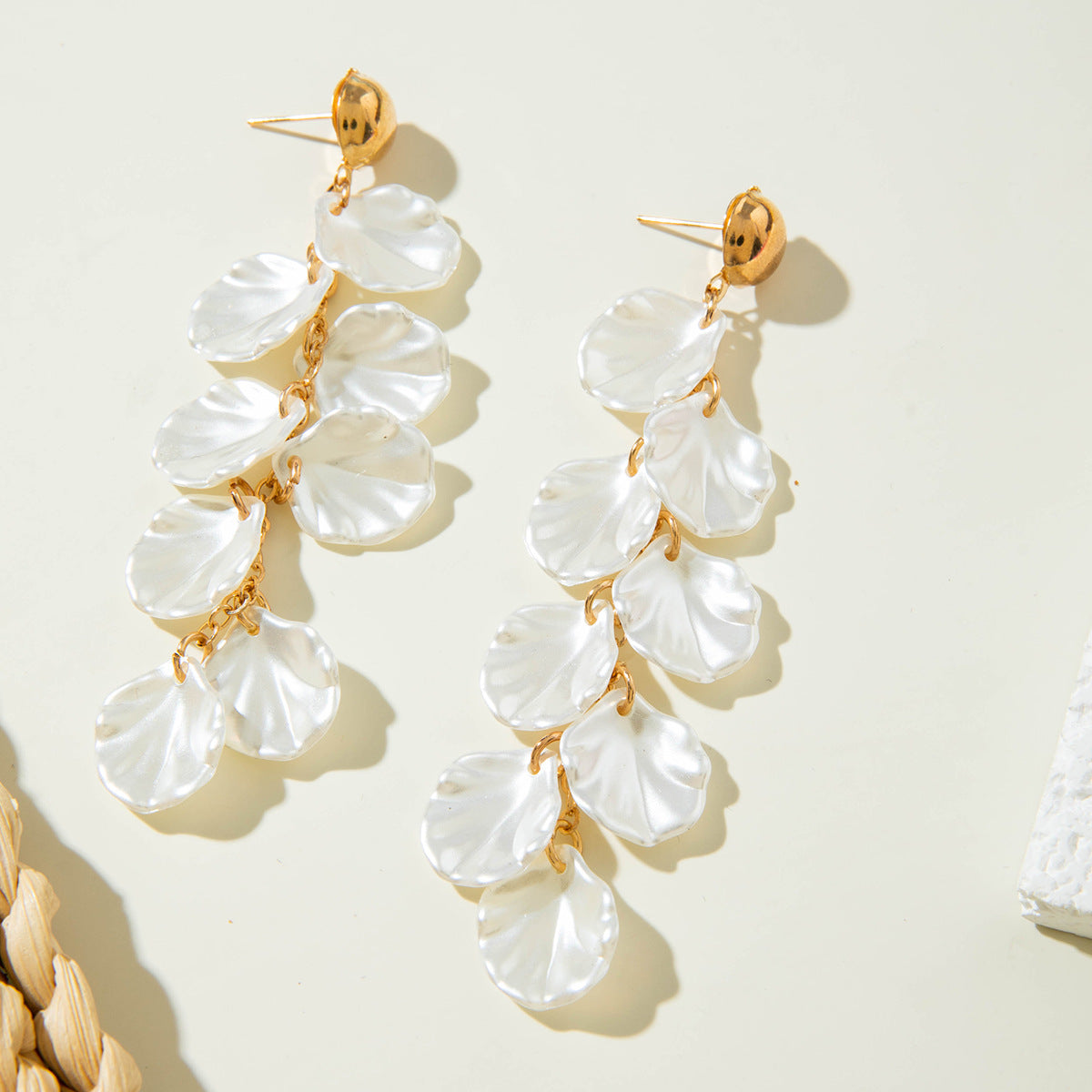 Wholesale 10pcs Colorful shell earrings