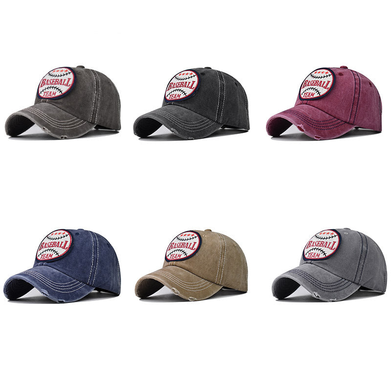 Capas de béisbol bordadas de algodón al por mayor