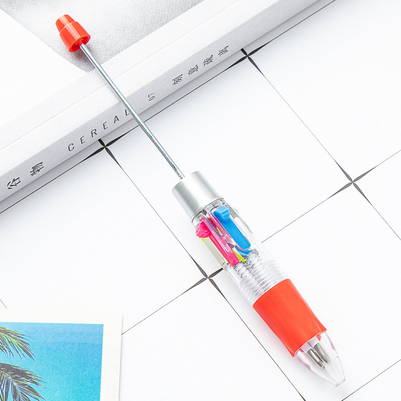 Wholesale Beadable Pens Multi-color Plastic Pens