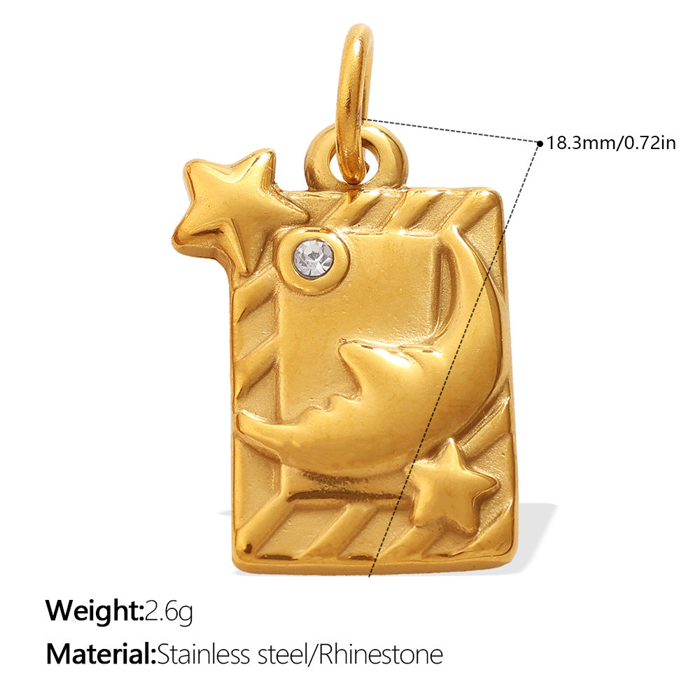 Wholesale Vintage Symbol Multi Style Sun Moon Eye Necklace Pendant Accessories