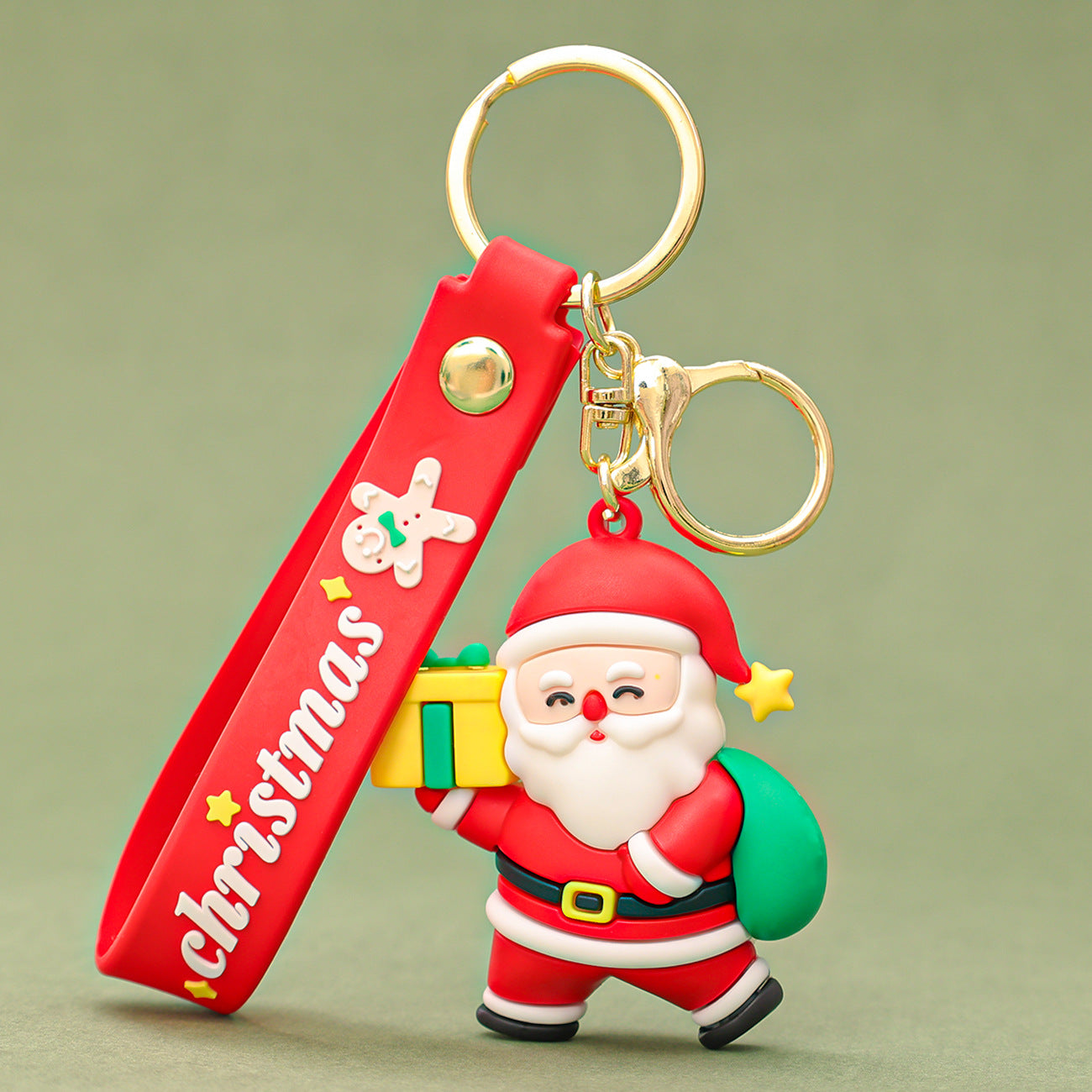 Wholesale Cute Creative Christmas Snowman Cartoon Keychains