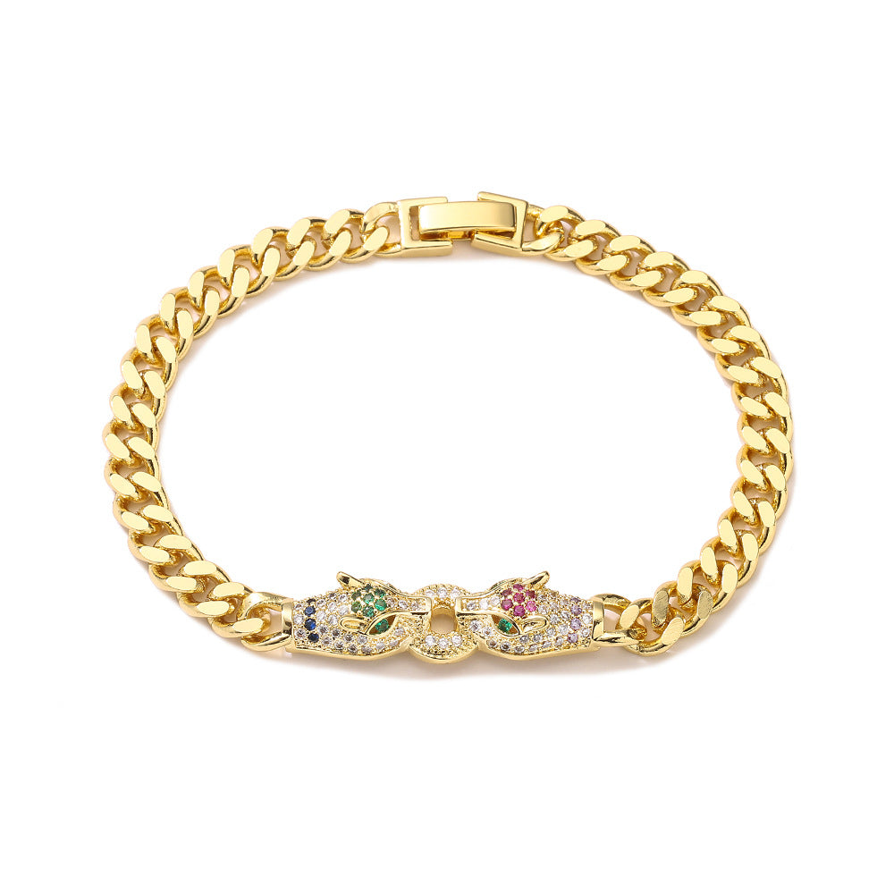 Wholesale Hip Punk Copper Bracelet