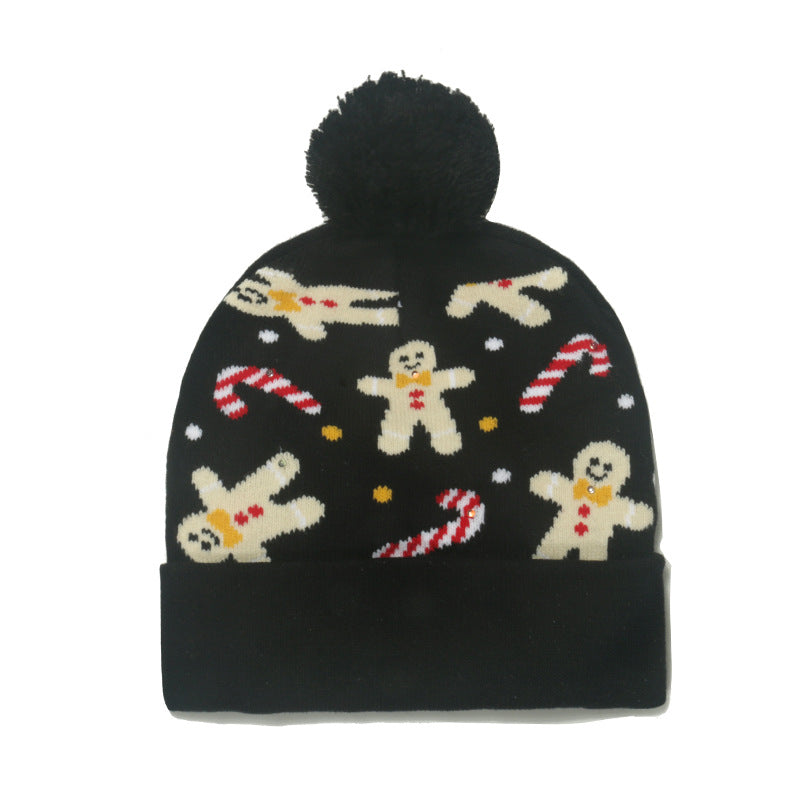 Wholesale Christmas Snowman Reindeer Christmas Tree Knit Hat