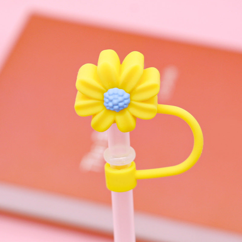 Wholesale Silicone Flower Tube Straw Hat