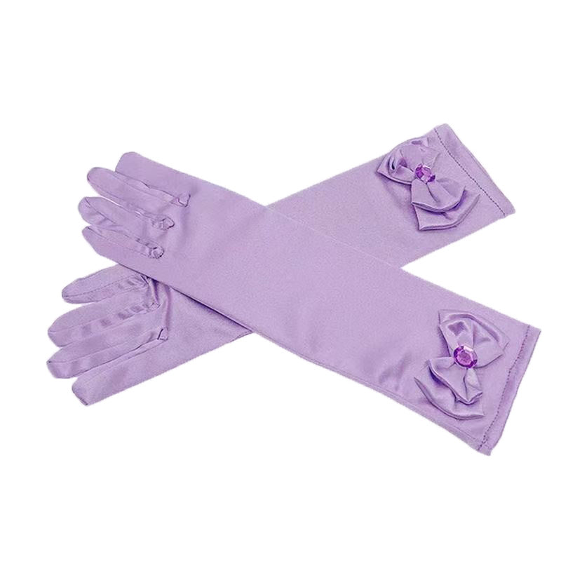 Wholesale Bow Show Polyester Glove