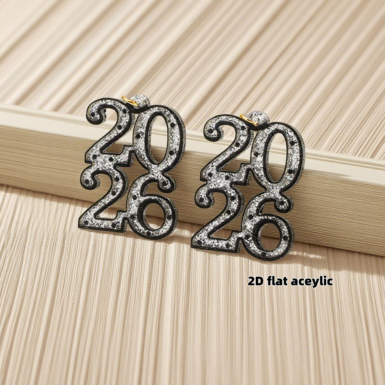 Wholesale 2026 Digital Acrylic Earrings