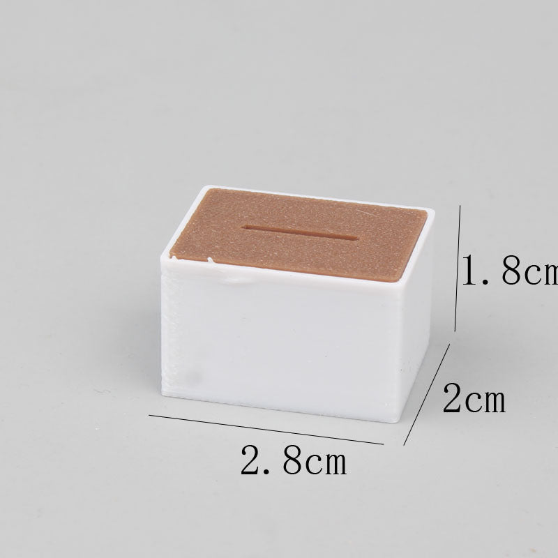 Wholesale 30pcs Soldier House Napkin Box  Miniature Doll Accessories