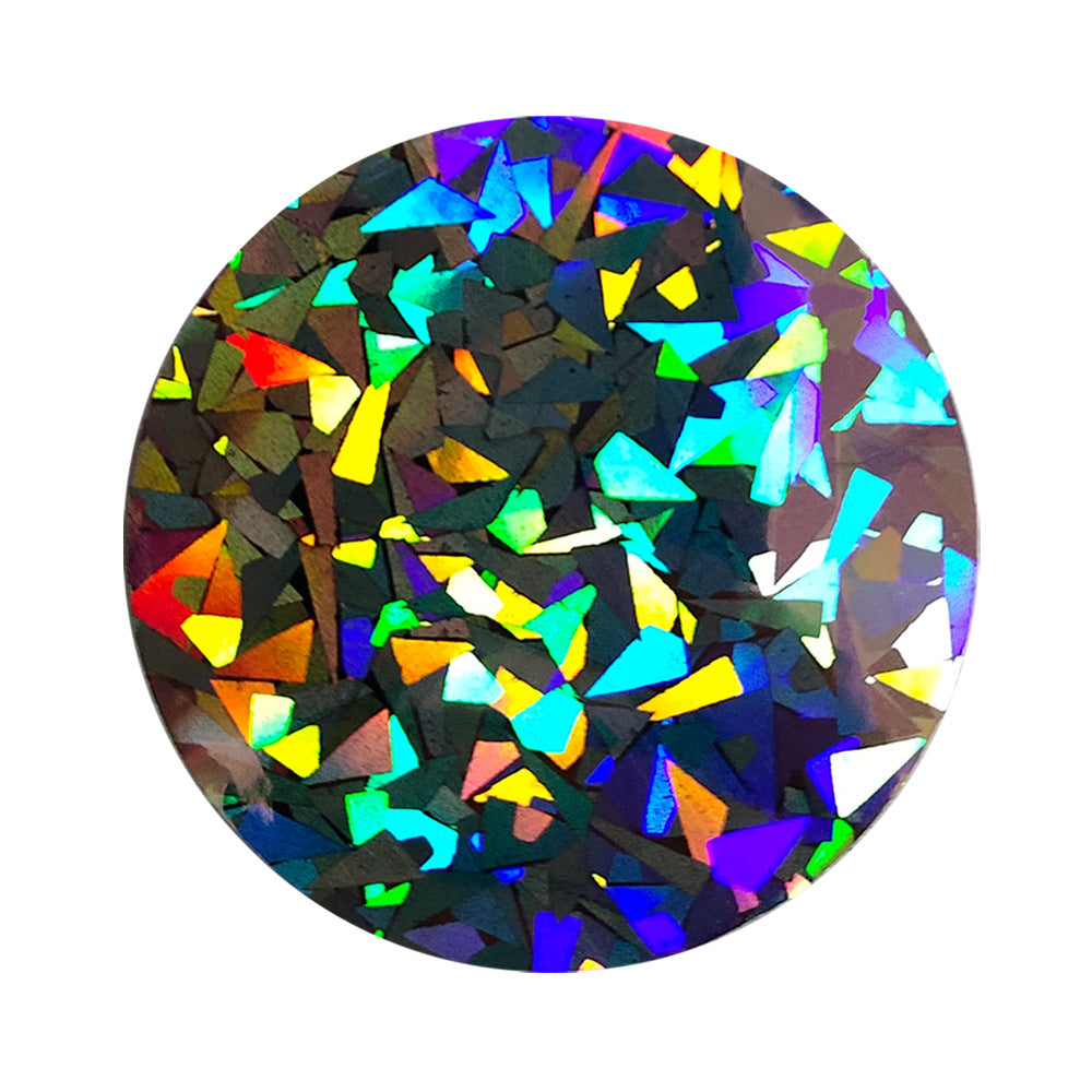 Wholesale Thickened Car Tea Coaster Anti-slip Mat with Laser PU Pattern