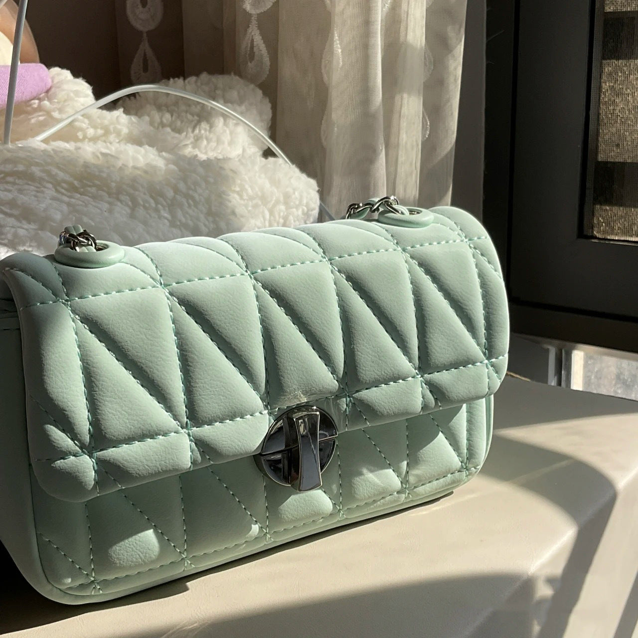 Wholesale Chain Diamond Shoulder Crossbody Bag