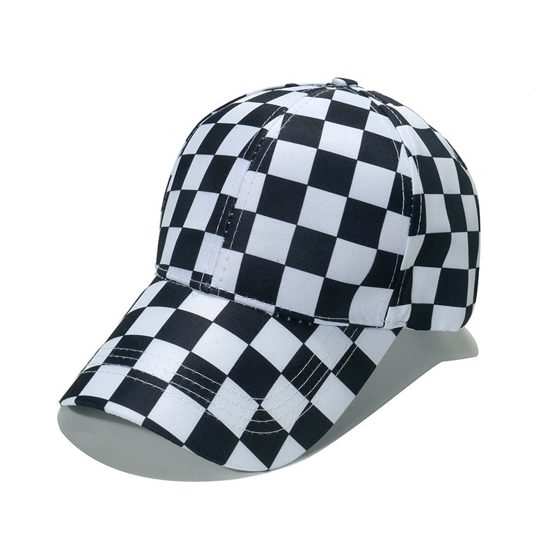 Wholesale Polyester Checkerboard Baseball Cap