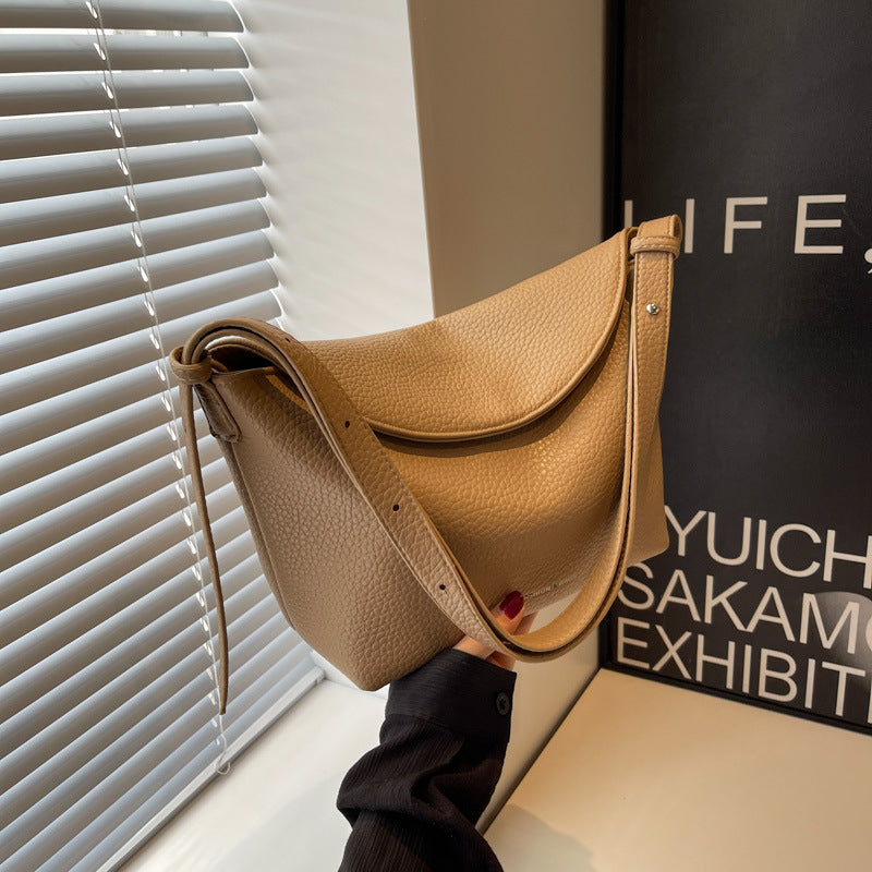 Wholesale 2023 Autumn PU Shoulder Bag Casual Bucket Bag