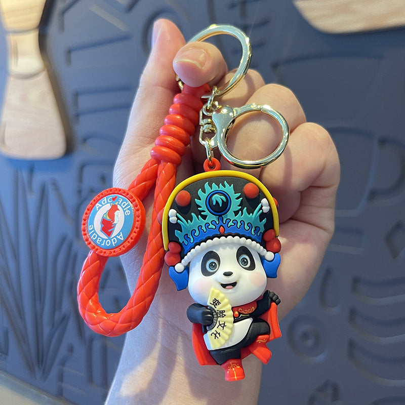 Wholesale Peking Opera Panda Keychain