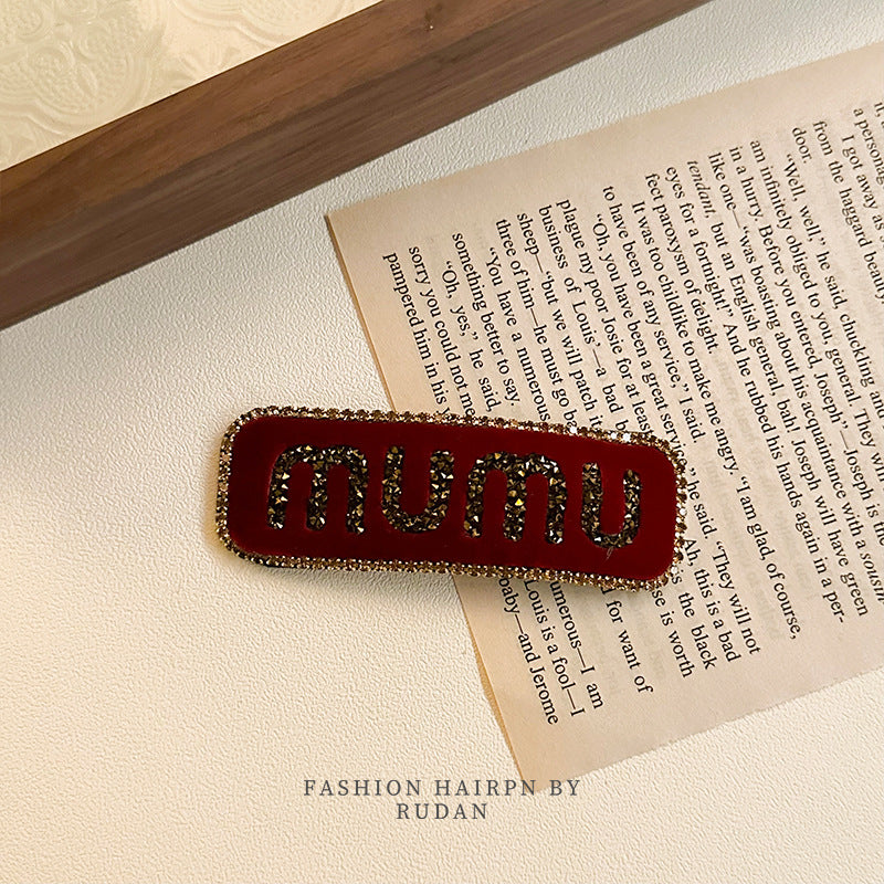 Wholesale of Four Leaf Grass Velvet Hair Clips and Accessories