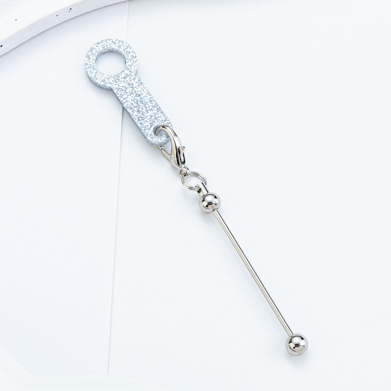 Wholesale Ready-Made DIY Beaded Acrylic Straw Hangings Suitable for 8Mm-10Mm Water Cup Straw Accessories Decoration