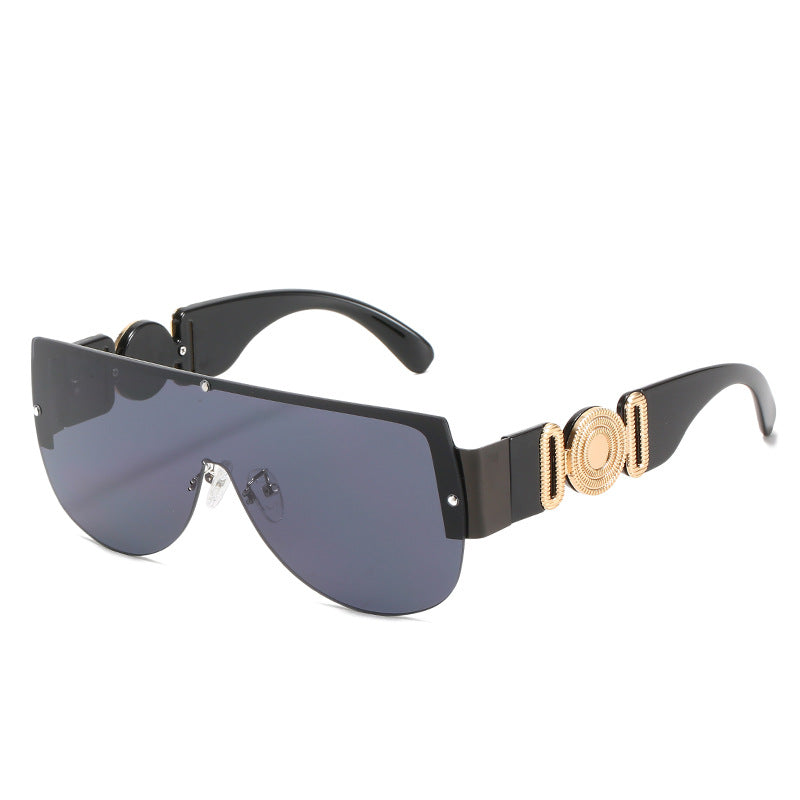 Wholesale One-piece Large Frame Sunglasses