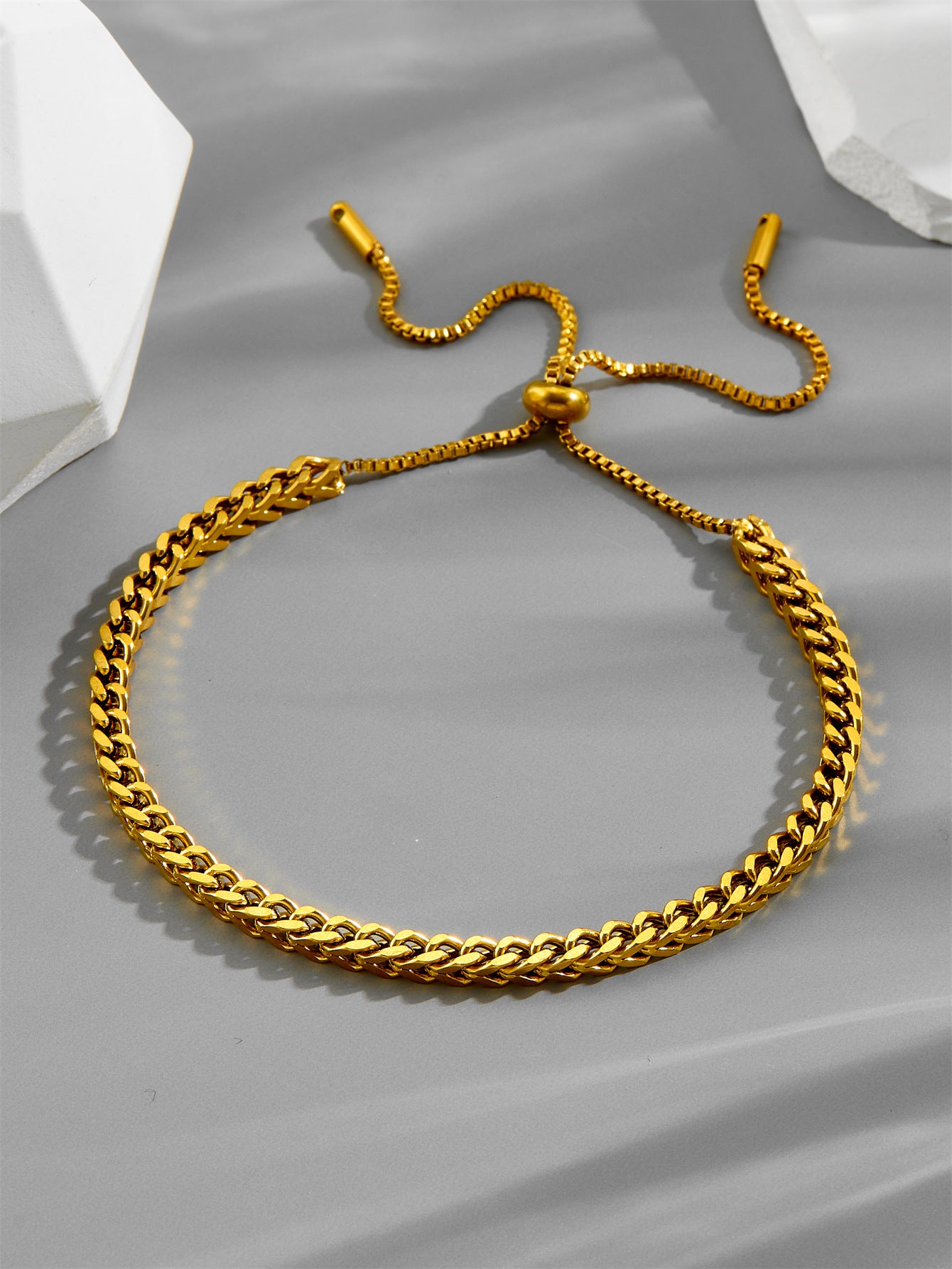 Wholesale Adjustable Pull-out Bracelet  Girl' s Titanium Steel Bracelet