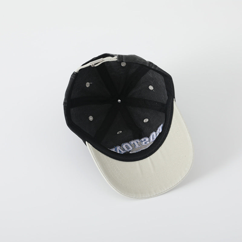 Wholesale Colorblock English Letters Baseball Cap