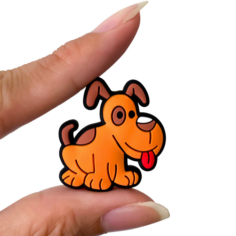 Wholesale 10pcs Food grade animal silicone beads DIY pacifier chain