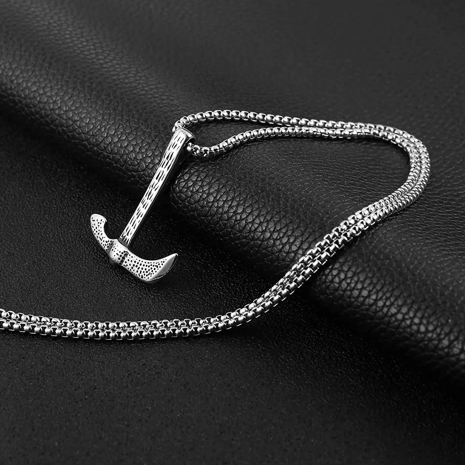 Wholesale Stainless Steel Twisted Punk Necklace