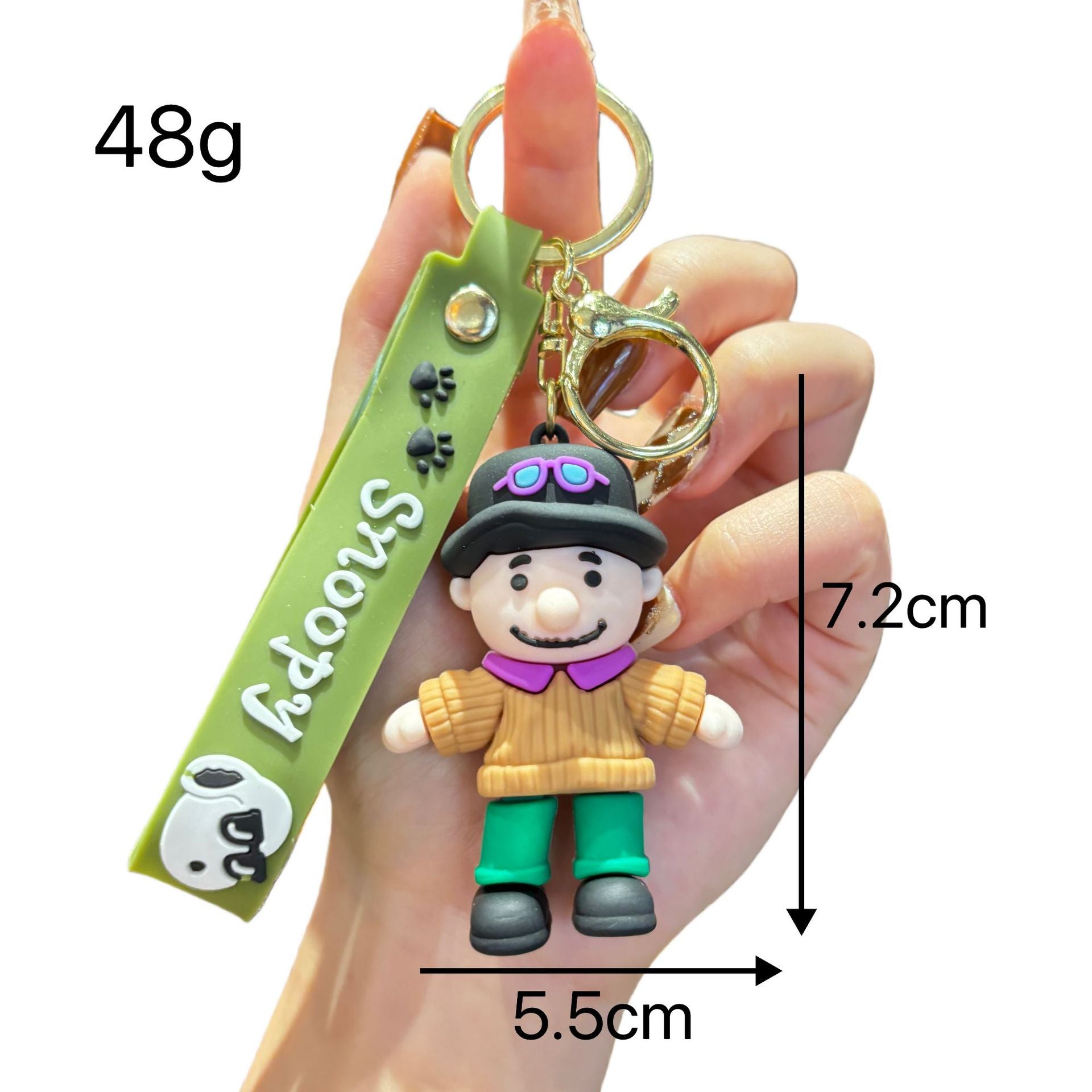 Wholesale Colorful cartoon dog Cute Keychain OLY Exclusive