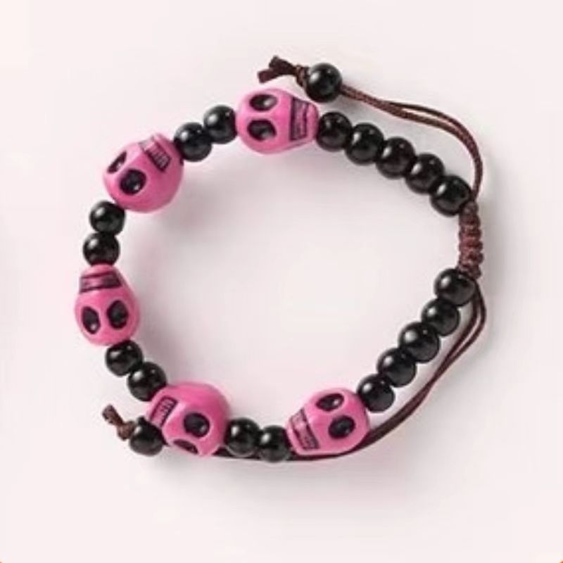 Wholesale Skull Pumpkin Acrylic Bracelet