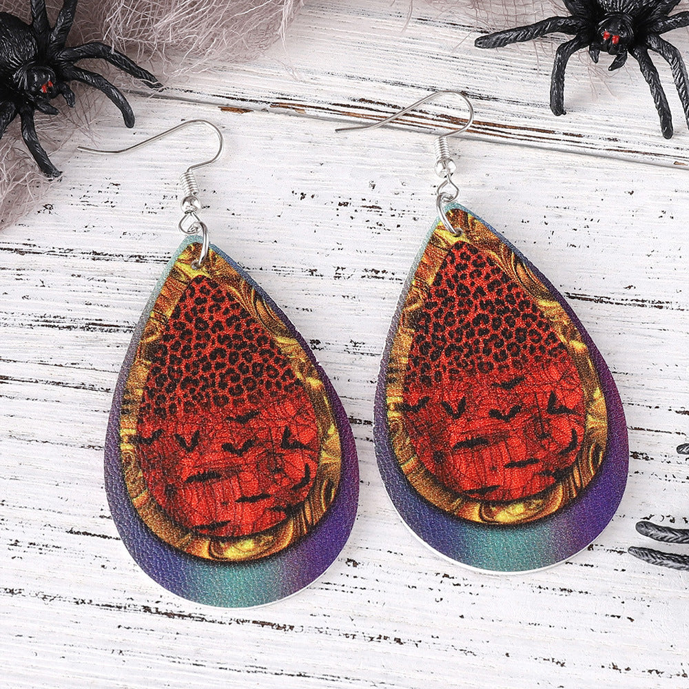 Wholesale  Gothic Leather Earrings