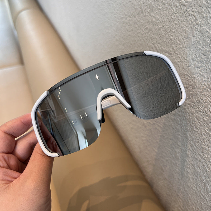 Wholesale Large Frame Outdoor Cycling Eye Protection Windproof Sunglasses